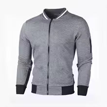 Herensweater met ritssluiting